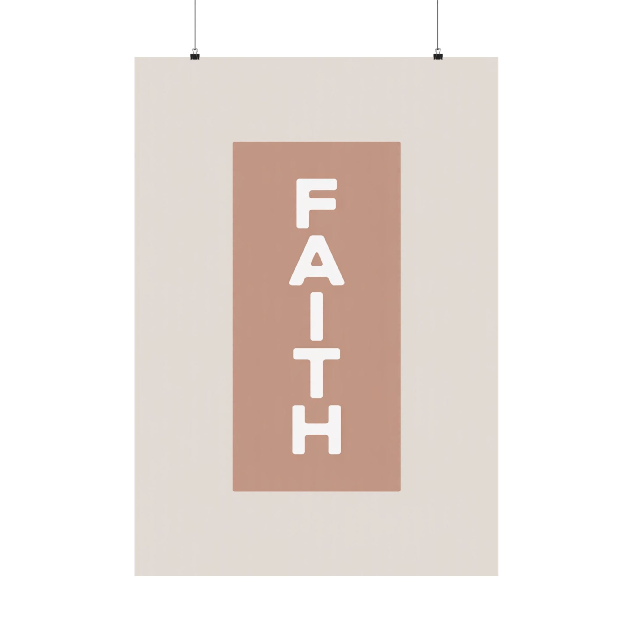 Minimalist Faith Pillar