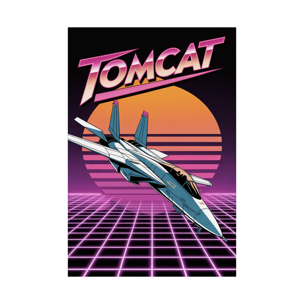Synthwave Tomcat Horizon