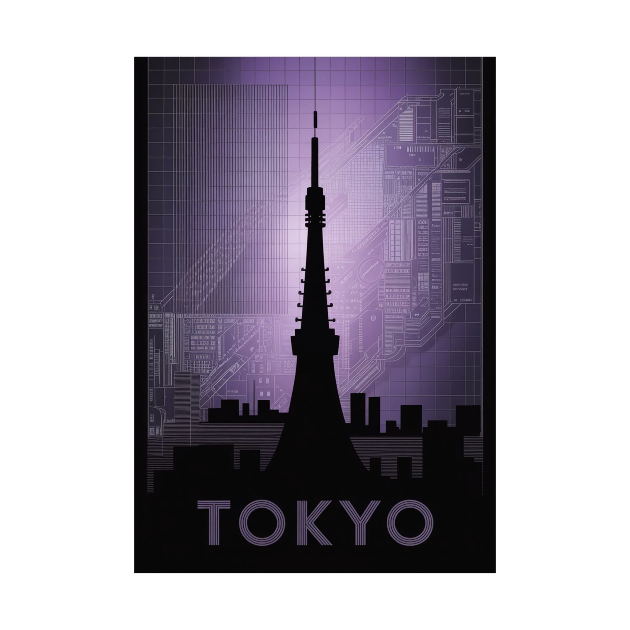 Tokyo Blueprint Noir