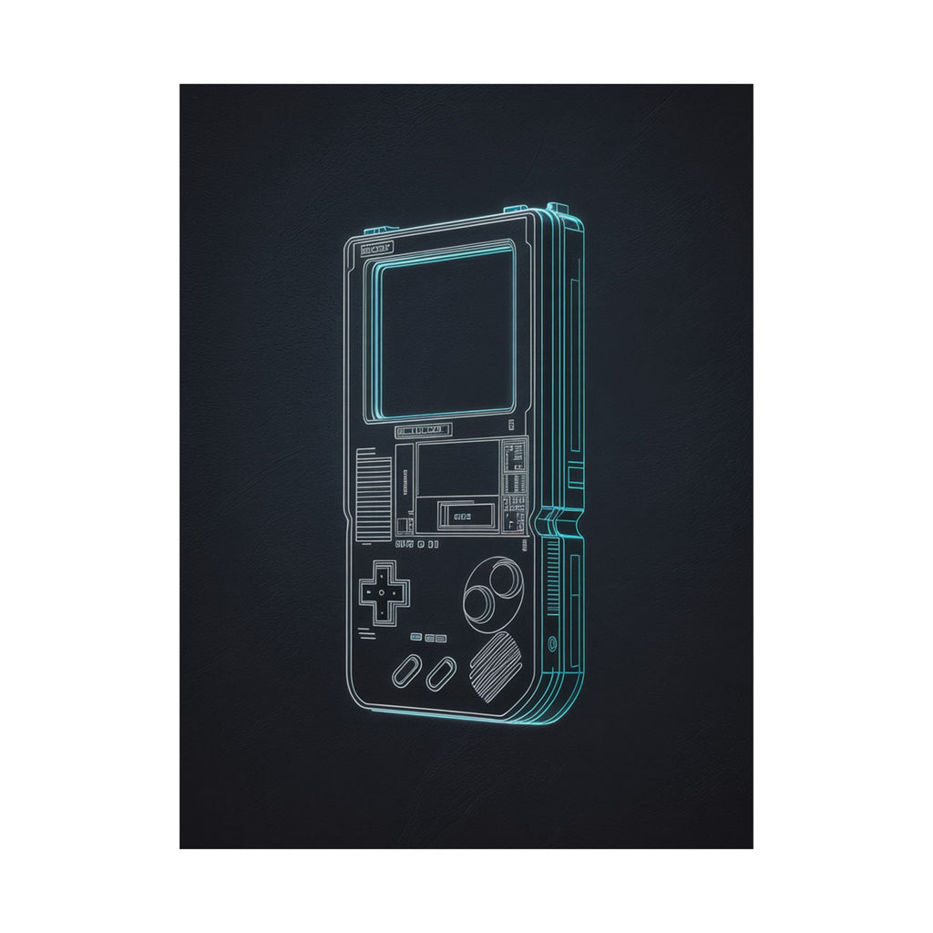 Neon Arcade Blue