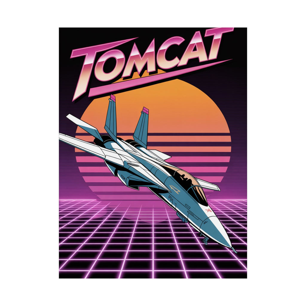 Synthwave Tomcat Horizon