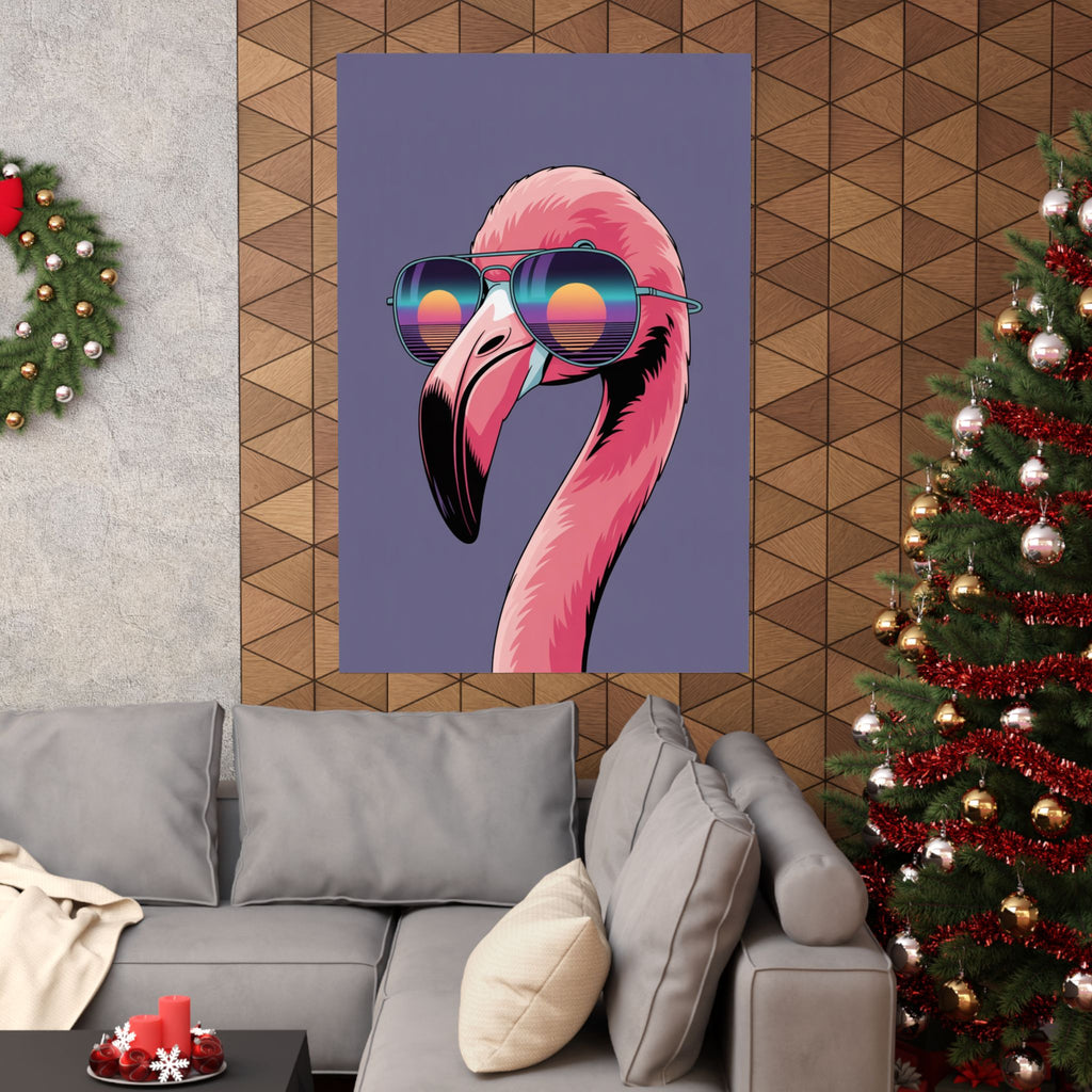 Retro Vice Flamingo
