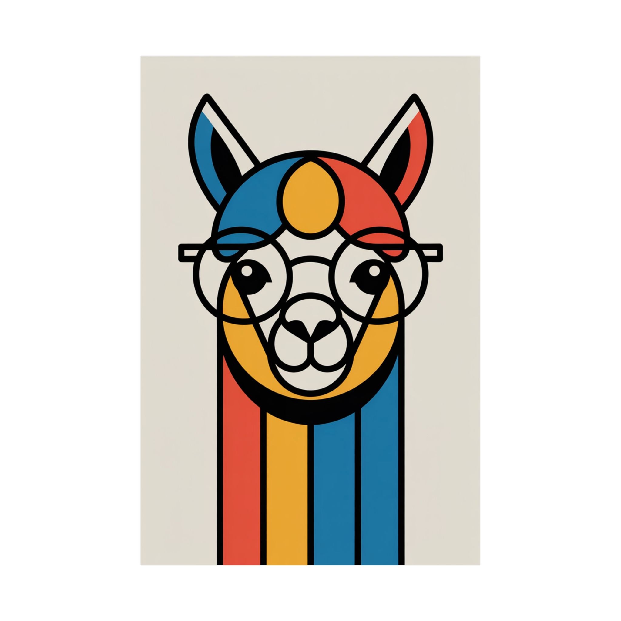 Chromatic Alpaca Gaze