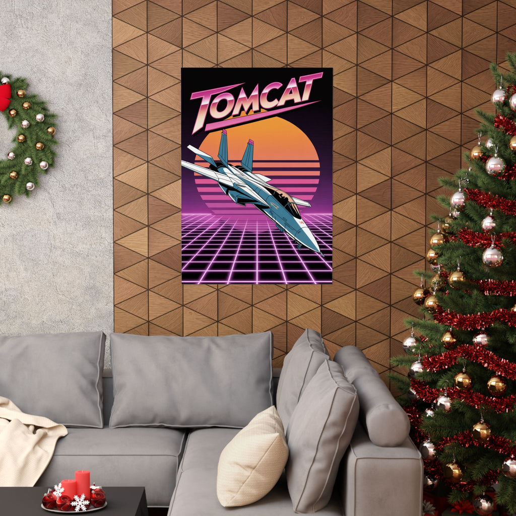 Synthwave Tomcat Horizon