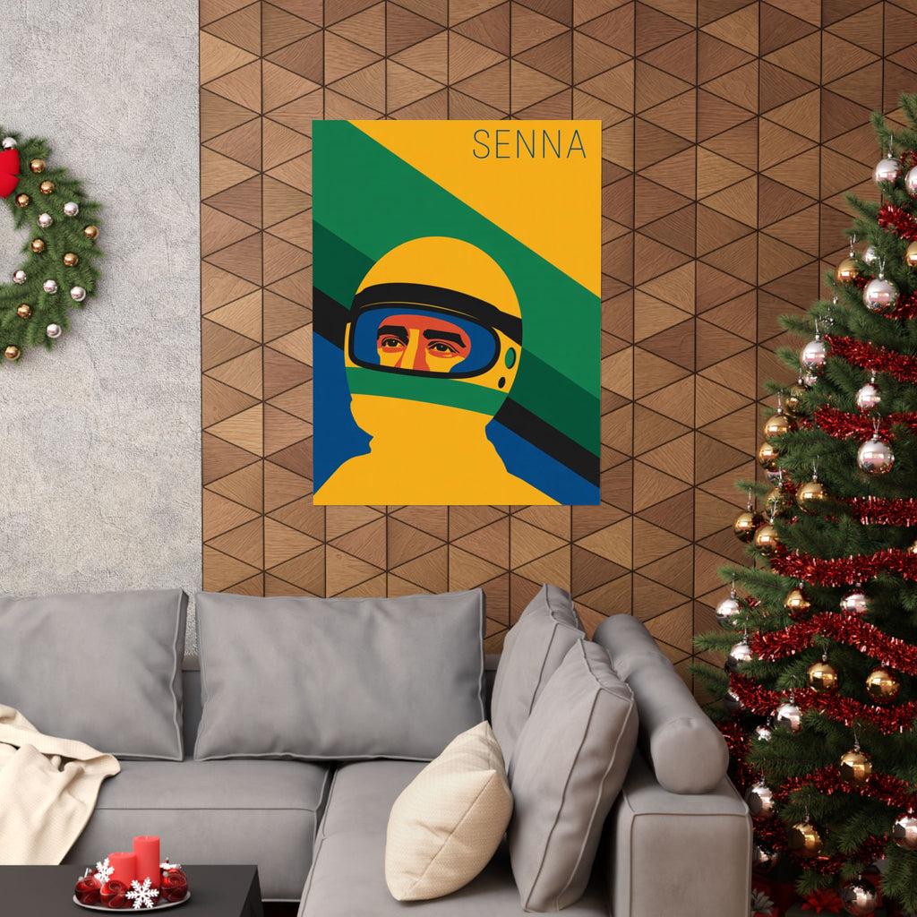 Senna’s Eternal Gaze