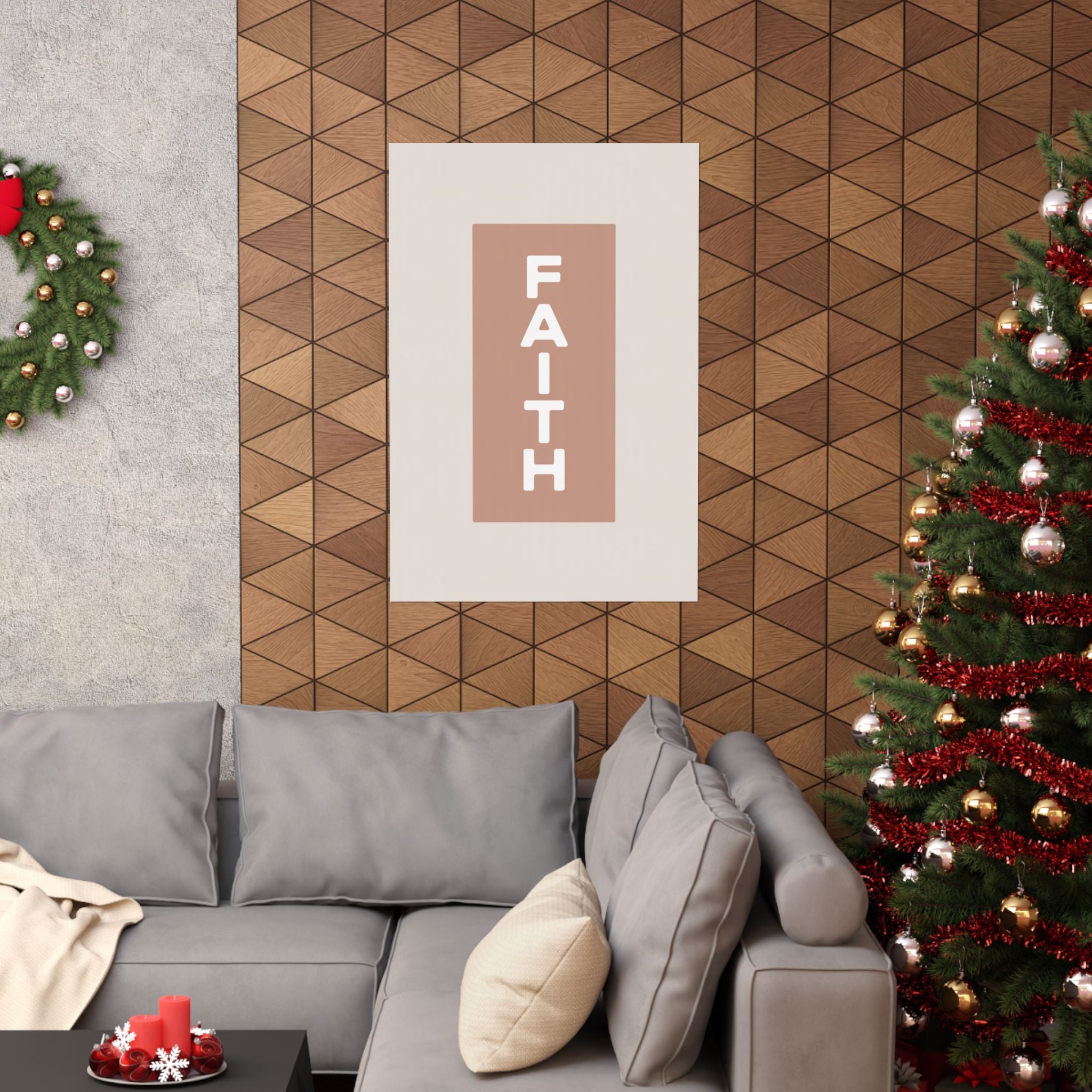 Minimalist Faith Pillar