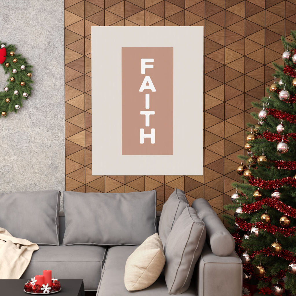 Minimalist Faith Pillar