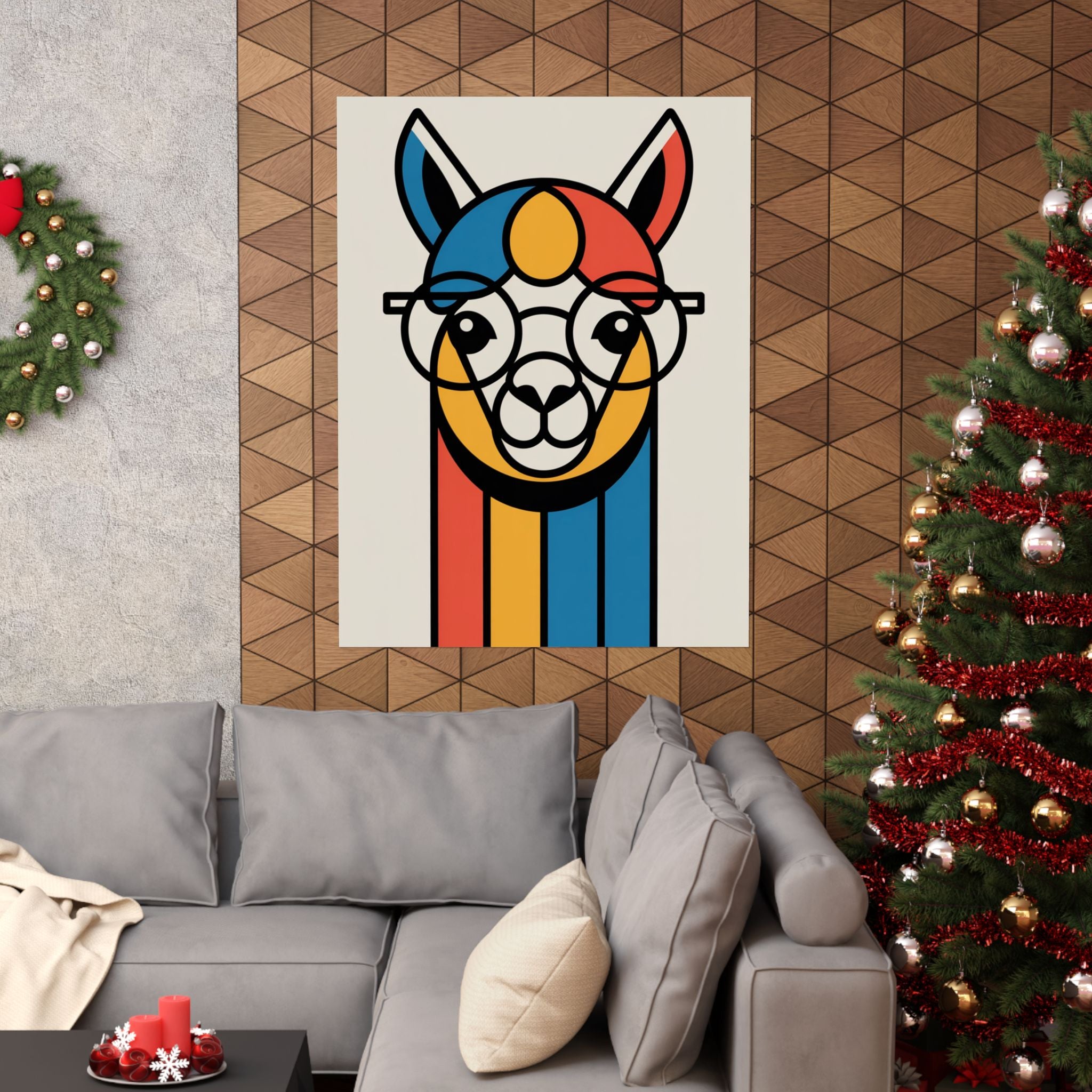 Chromatic Alpaca Gaze
