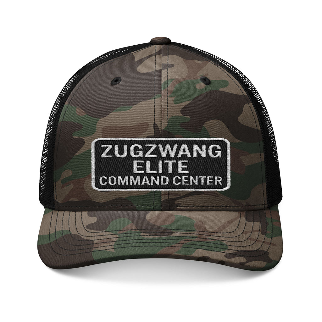 Zugzwang Elite Command Center Camouflage Trucker Hat