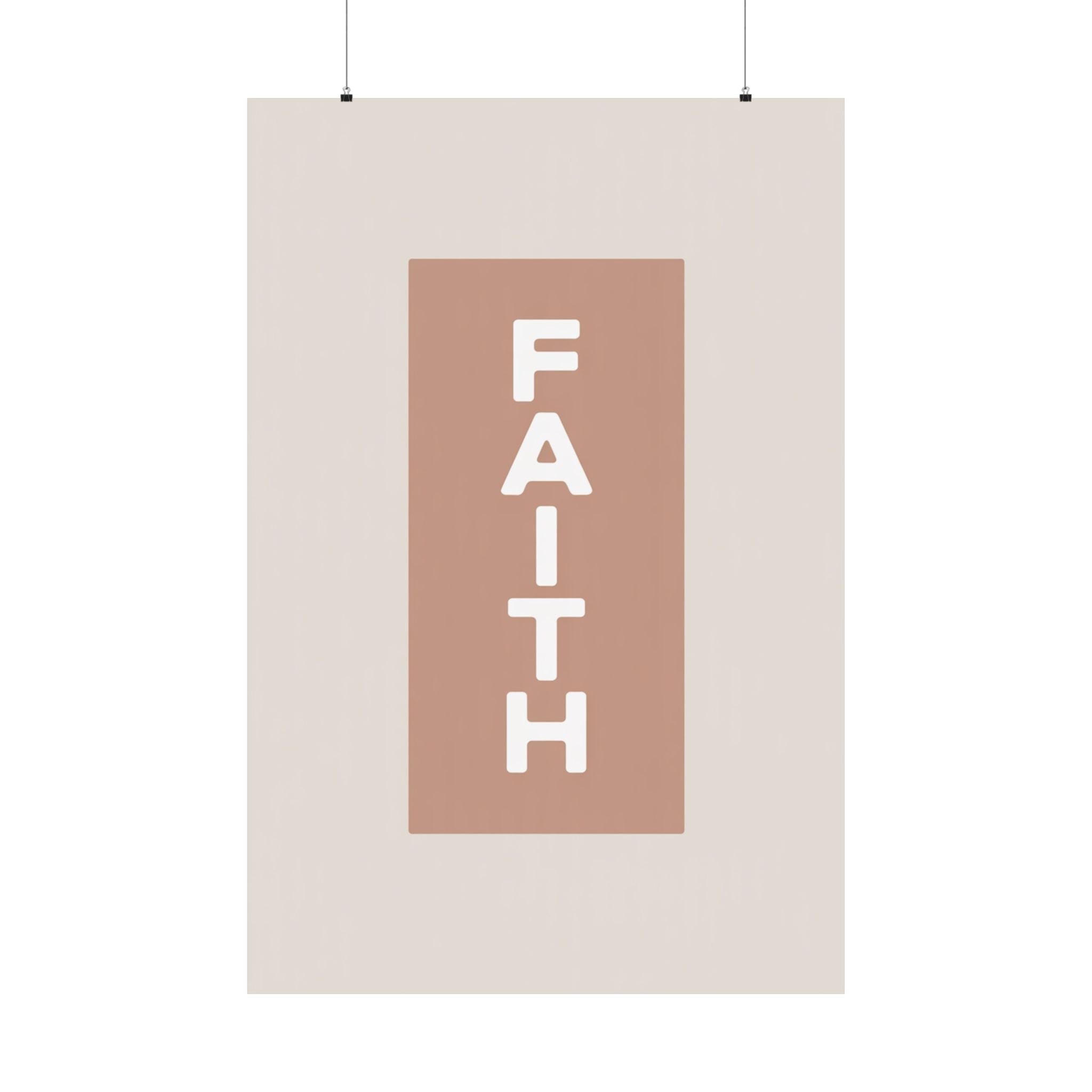 Minimalist Faith Pillar