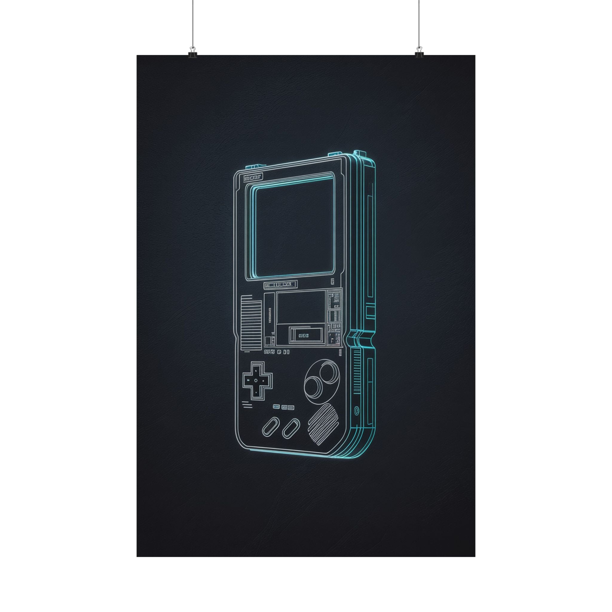 Neon Arcade Blue