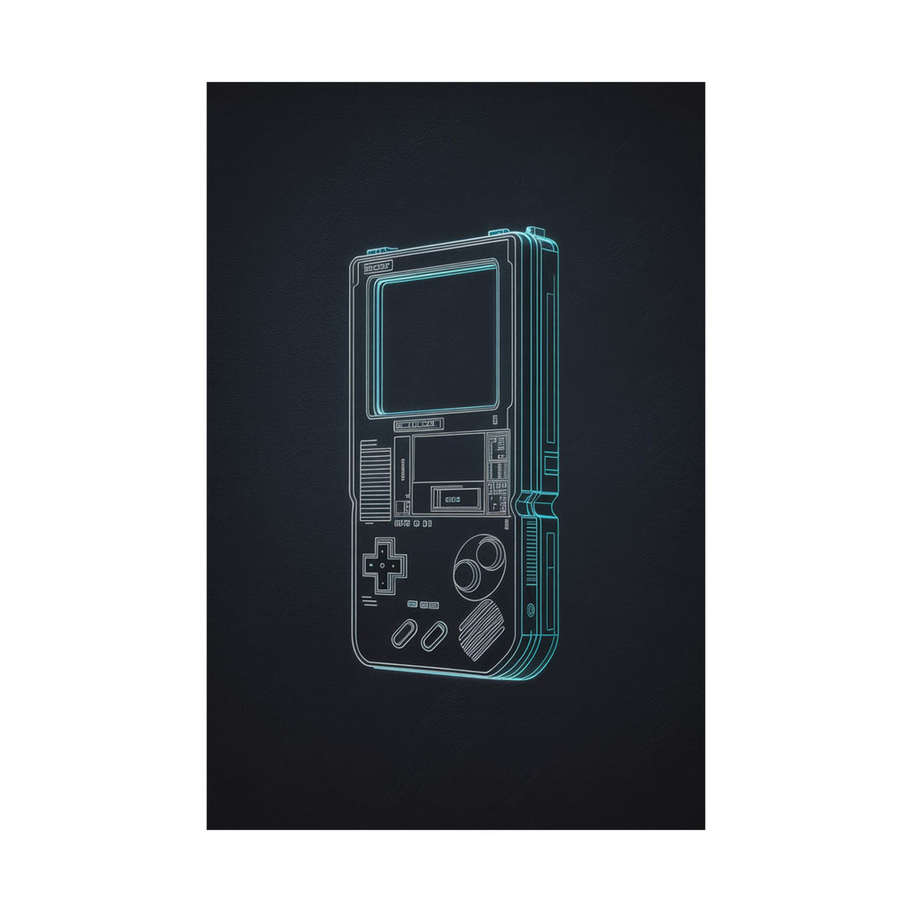 Neon Arcade Blue