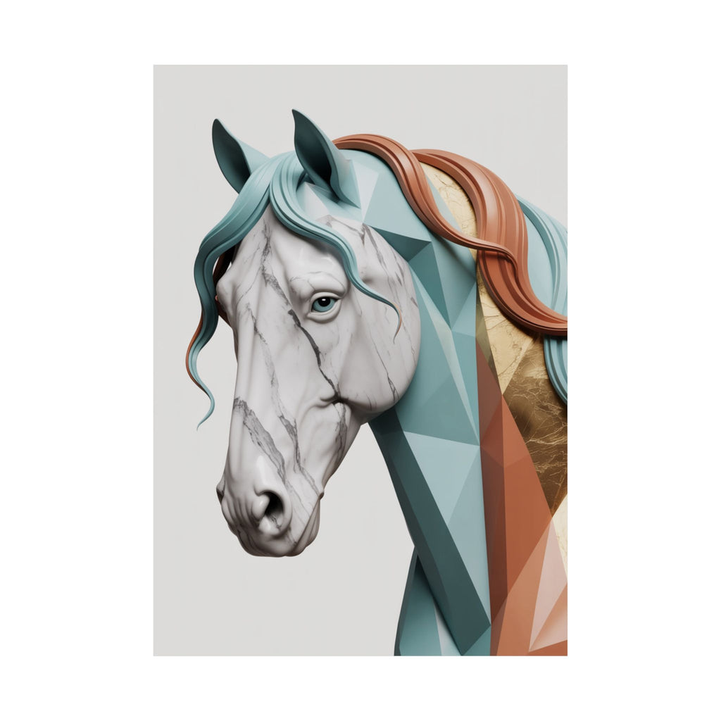 Prismatic Gilded Stallion
