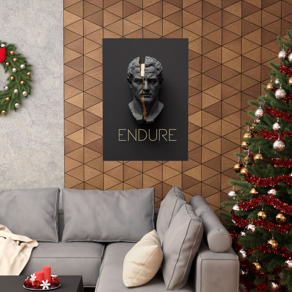 Gilded Stoic Endurance