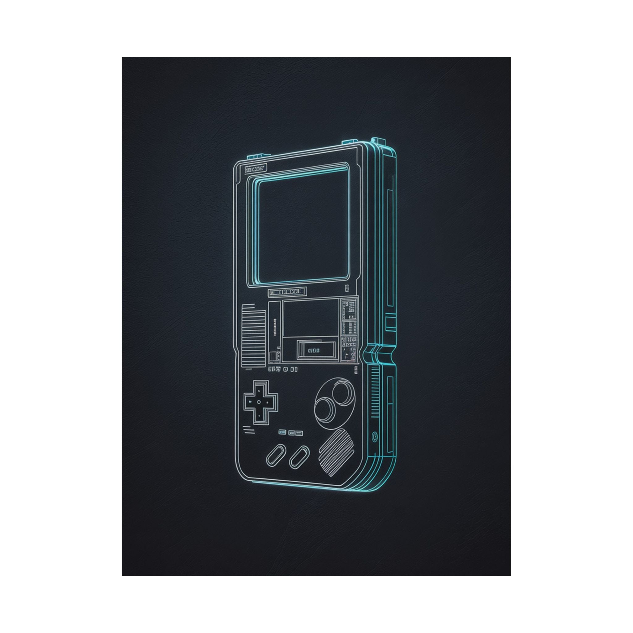 Neon Arcade Blue
