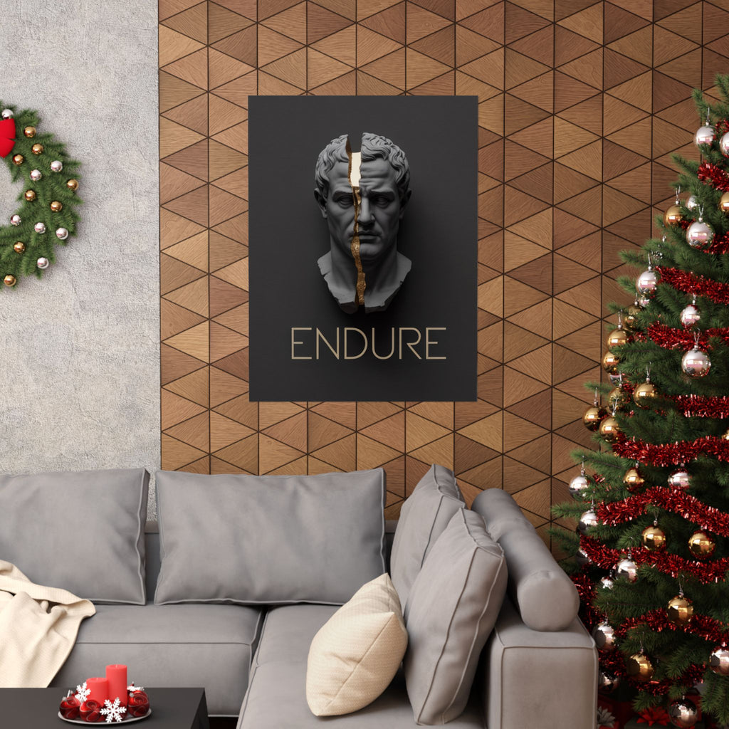 Gilded Stoic Endurance