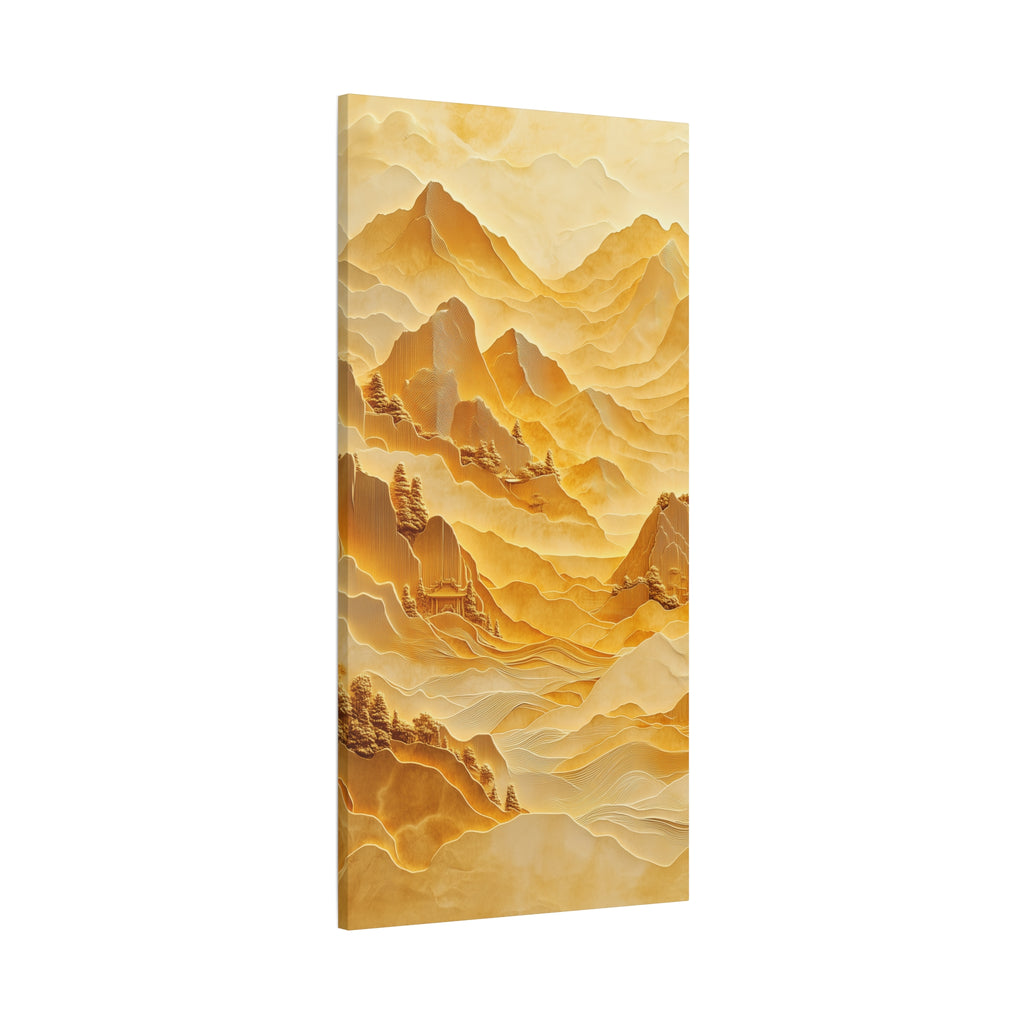 Golden Horizons Canvas