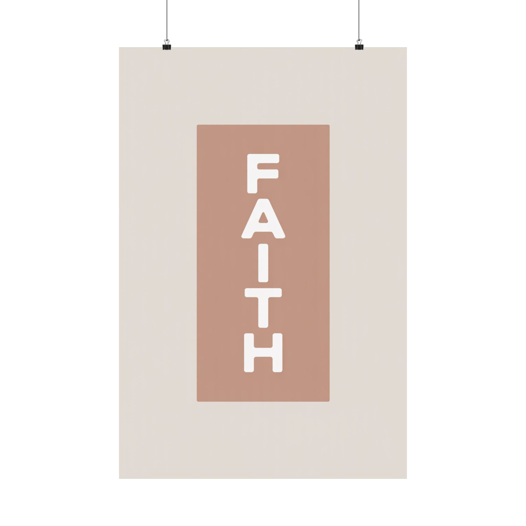 Minimalist Faith Pillar