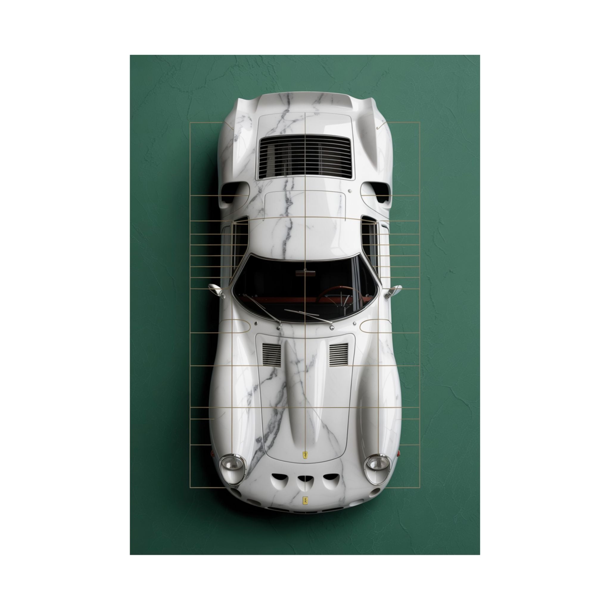 Marble GTO Blue