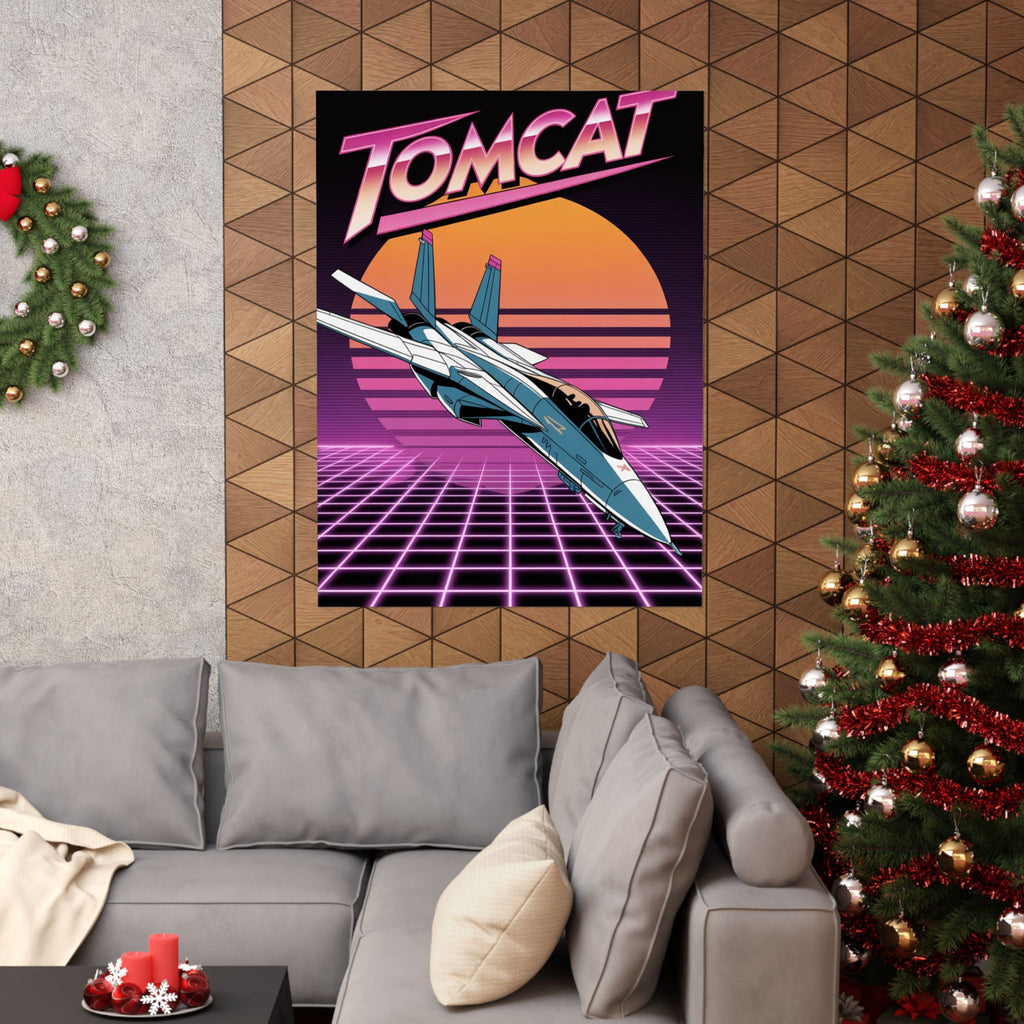 Synthwave Tomcat Horizon