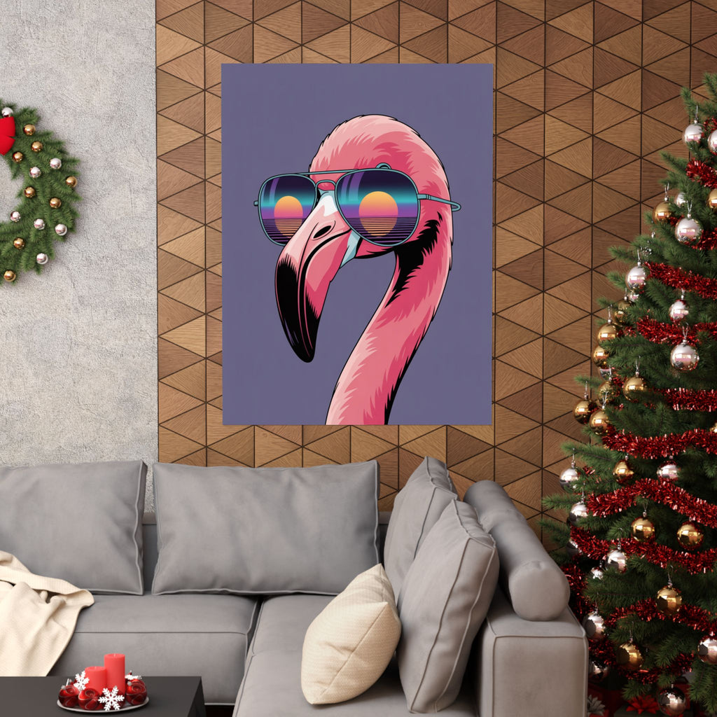 Retro Vice Flamingo