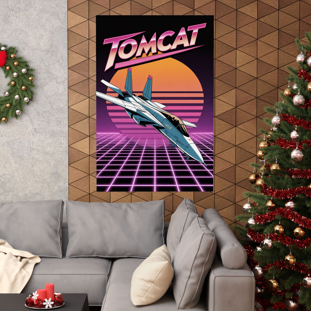 Synthwave Tomcat Horizon