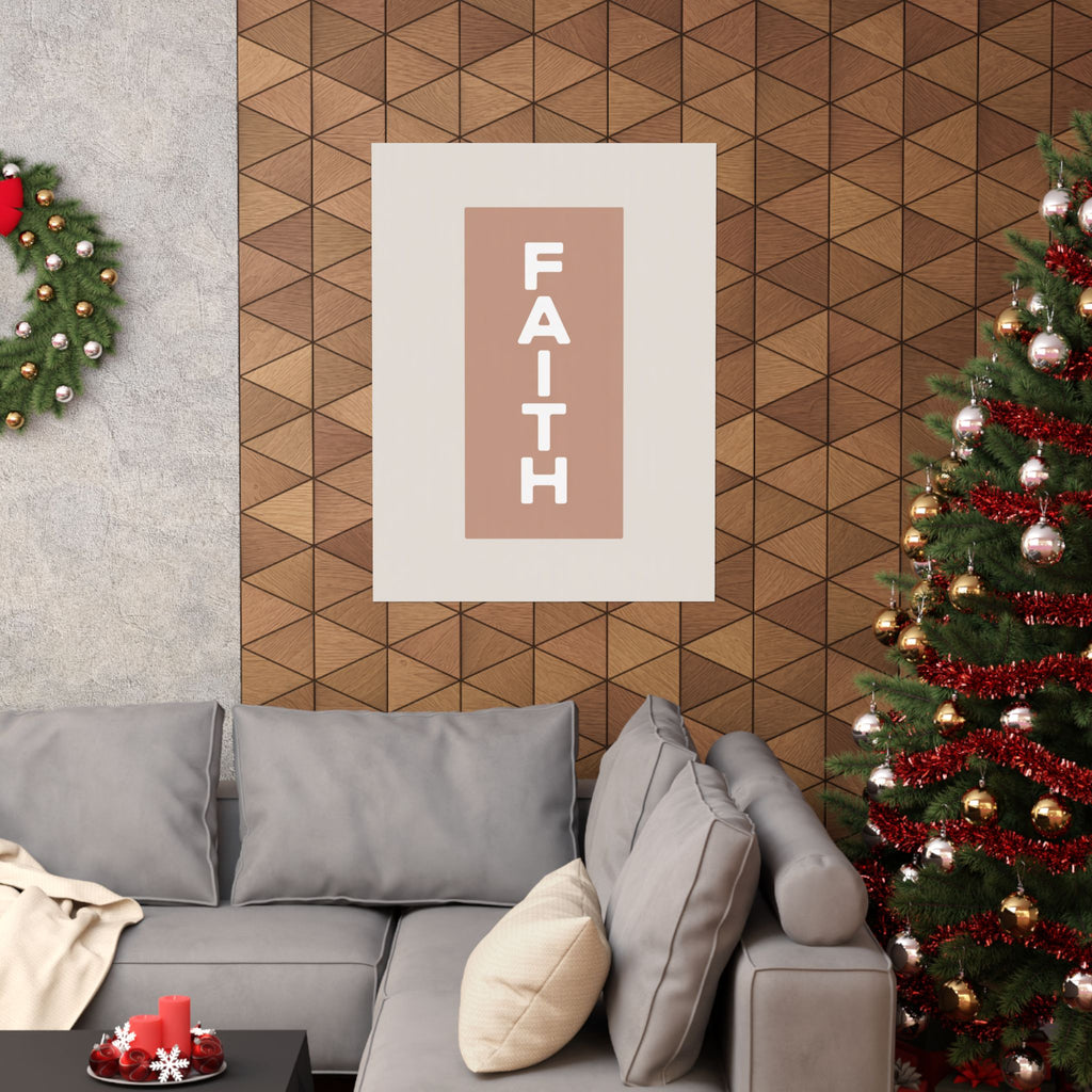 Minimalist Faith Pillar