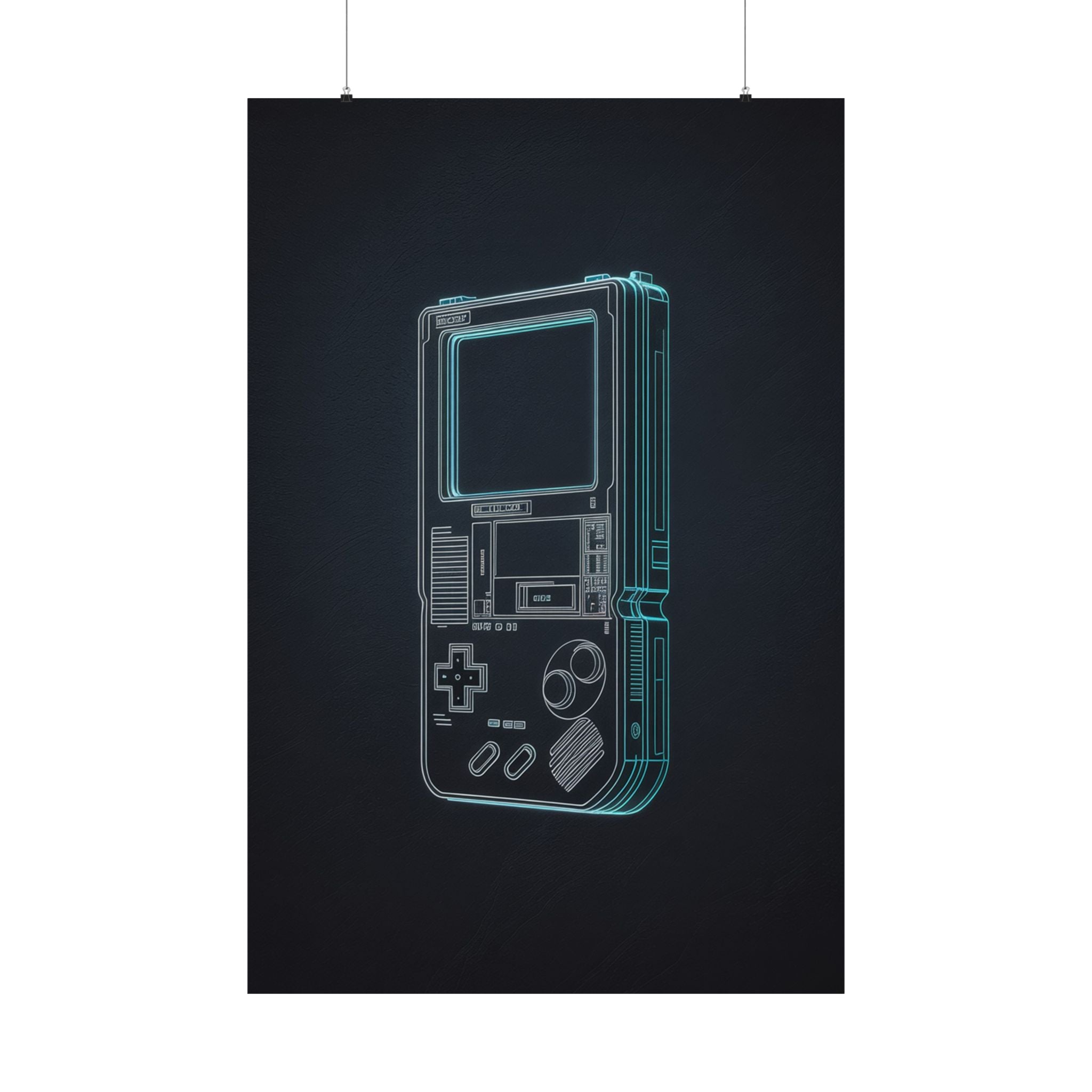 Neon Arcade Blue