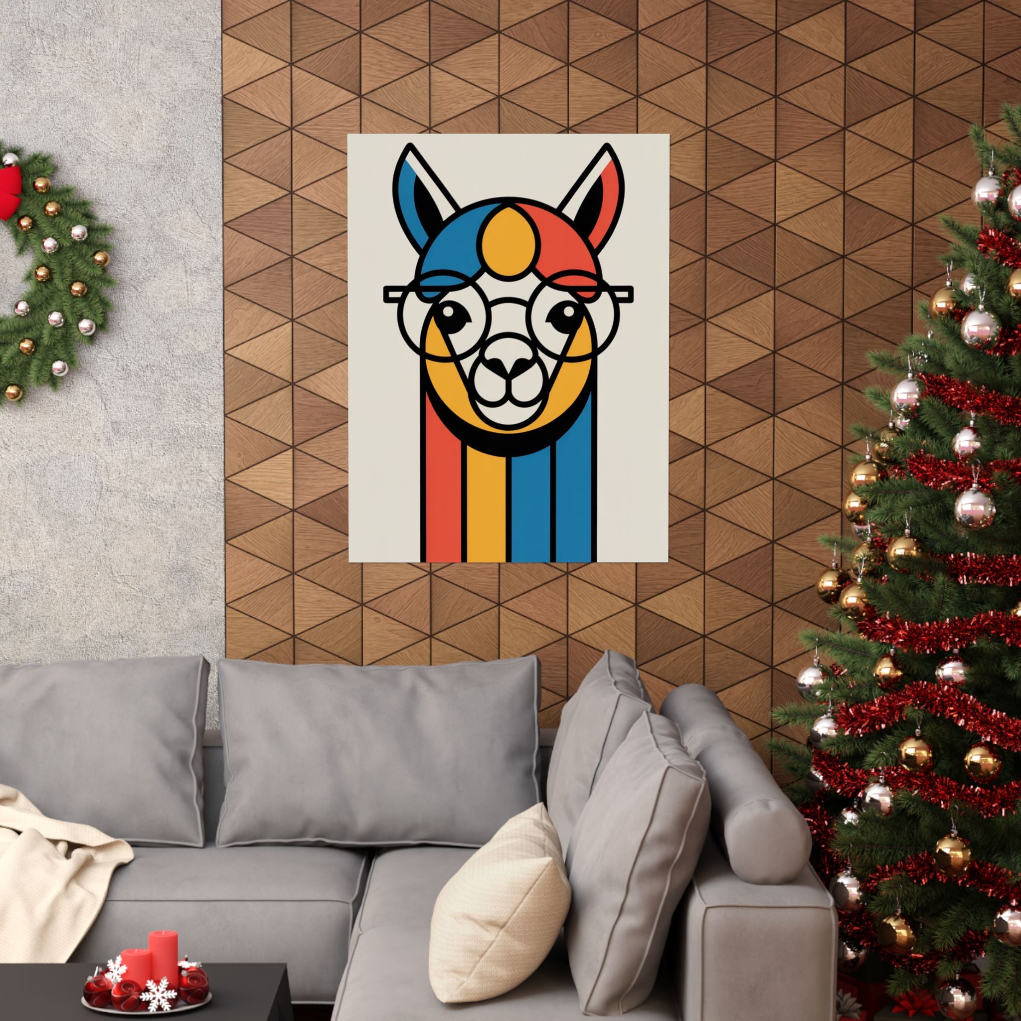 Chromatic Alpaca Gaze