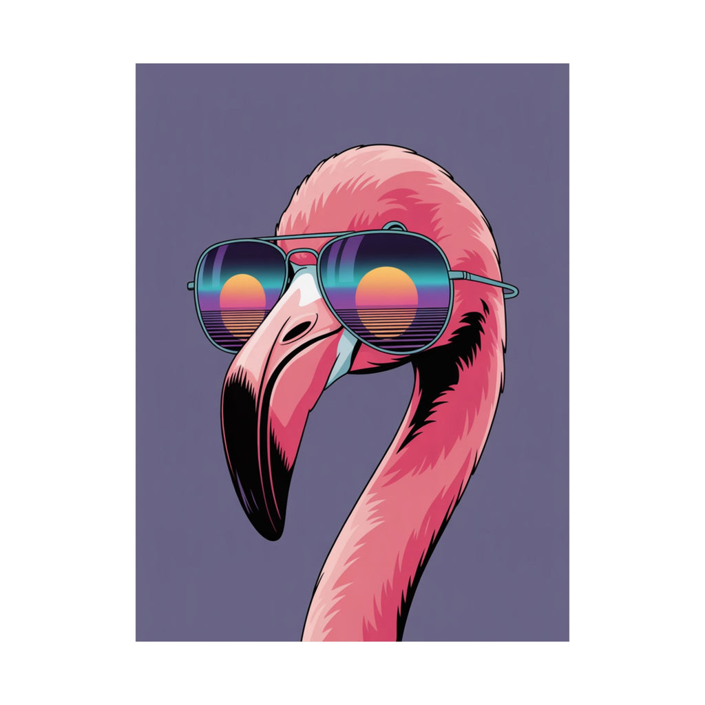 Retro Vice Flamingo
