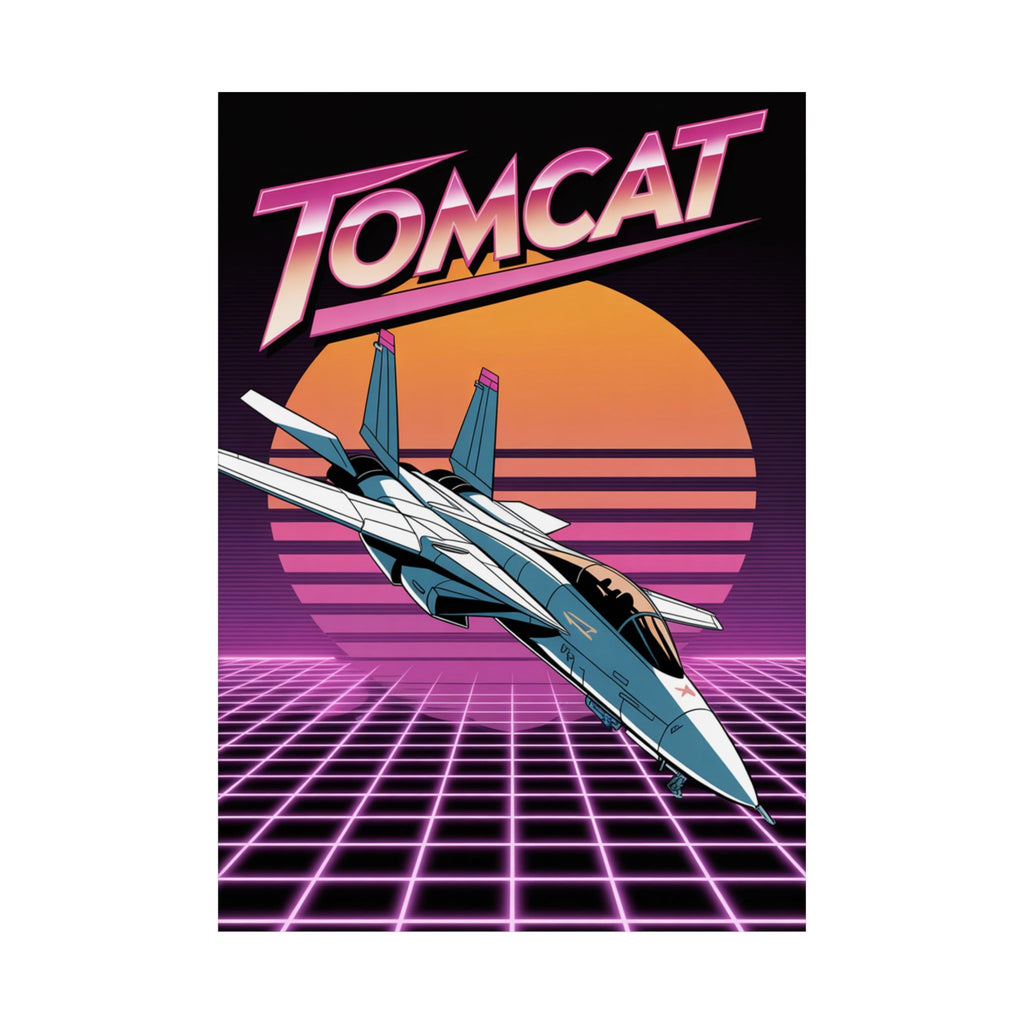 Synthwave Tomcat Horizon