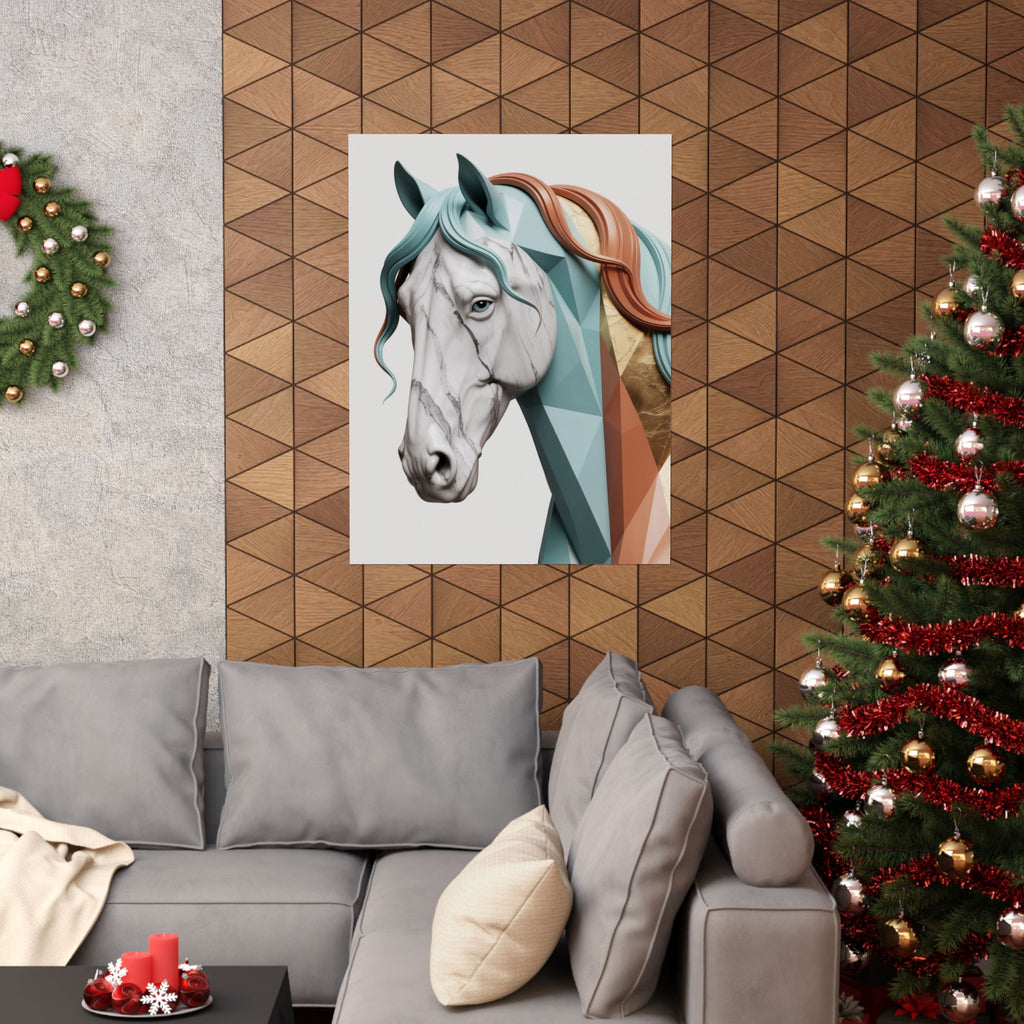 Prismatic Gilded Stallion