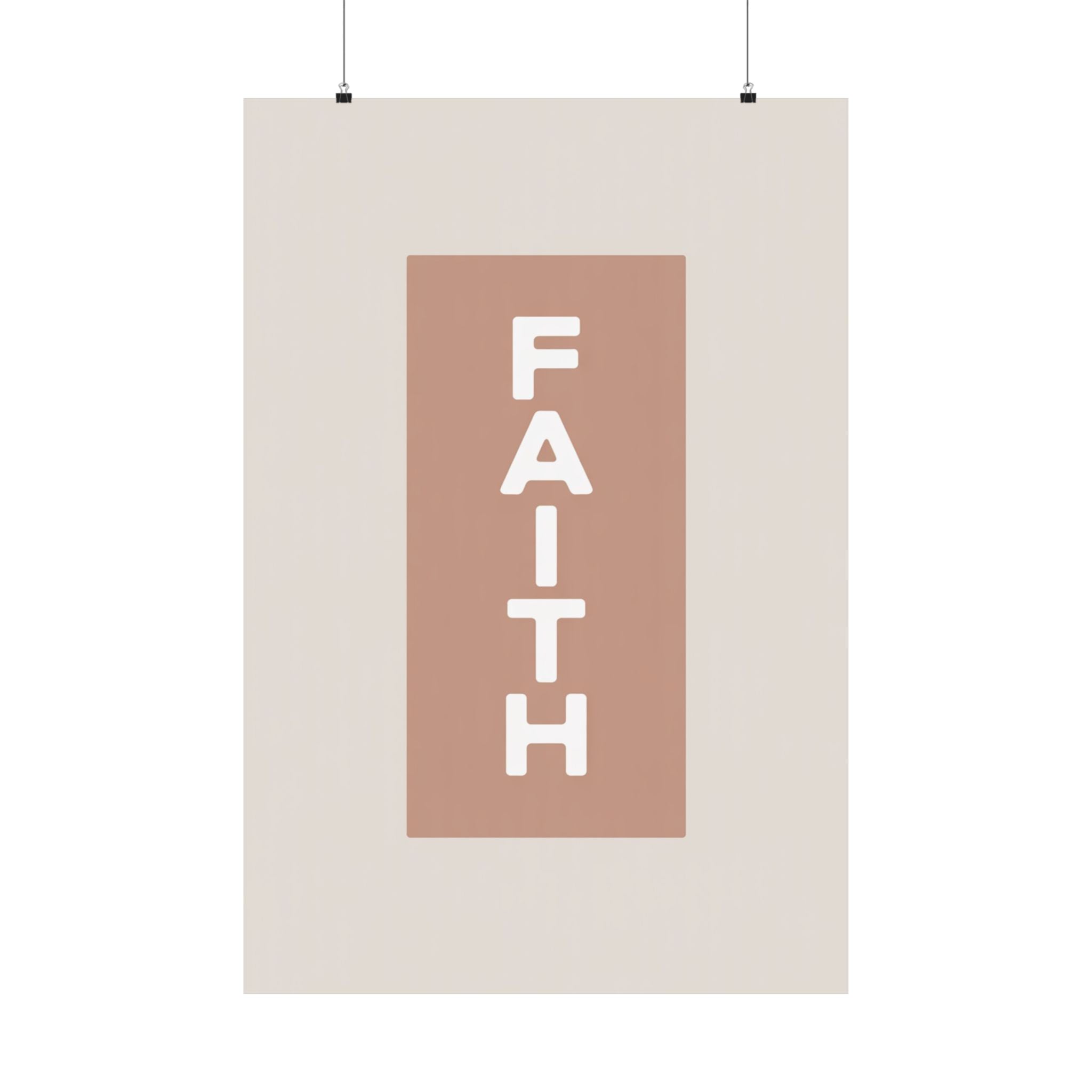 Minimalist Faith Pillar