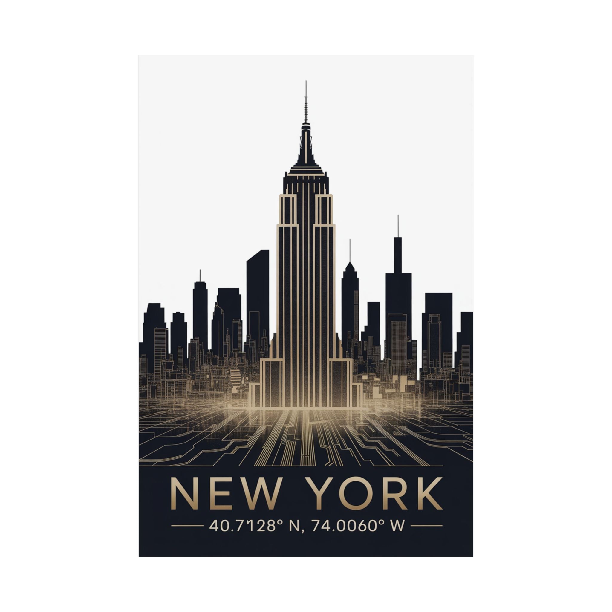 Golden Gotham Grid