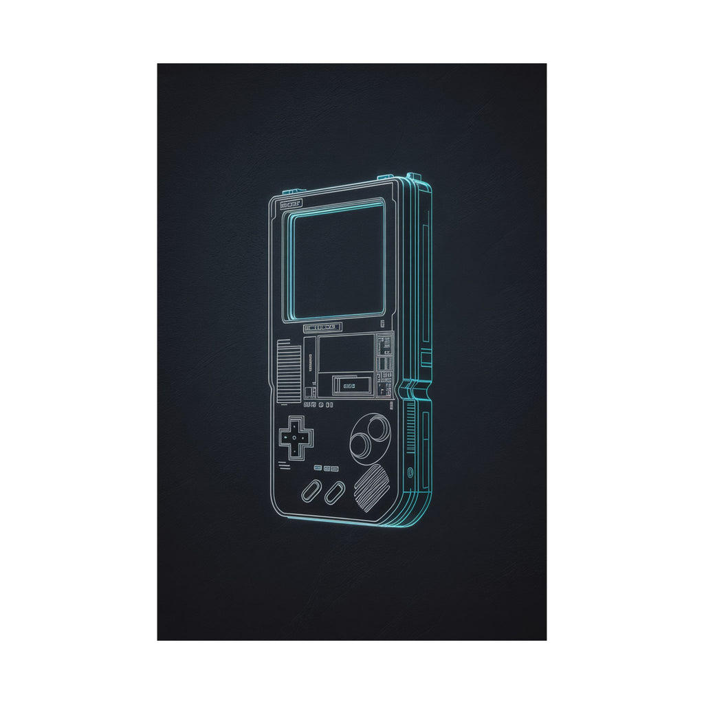 Neon Arcade Blue