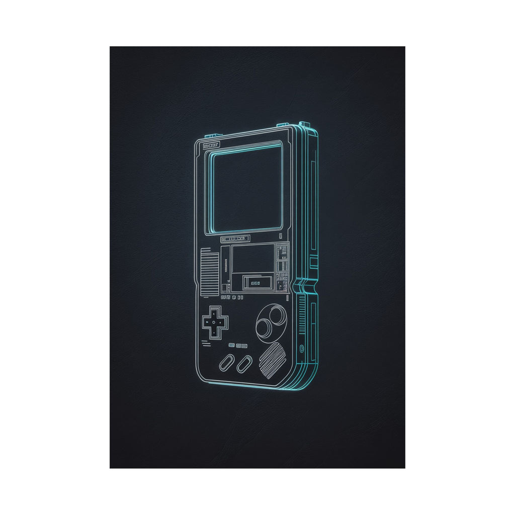Neon Arcade Blue
