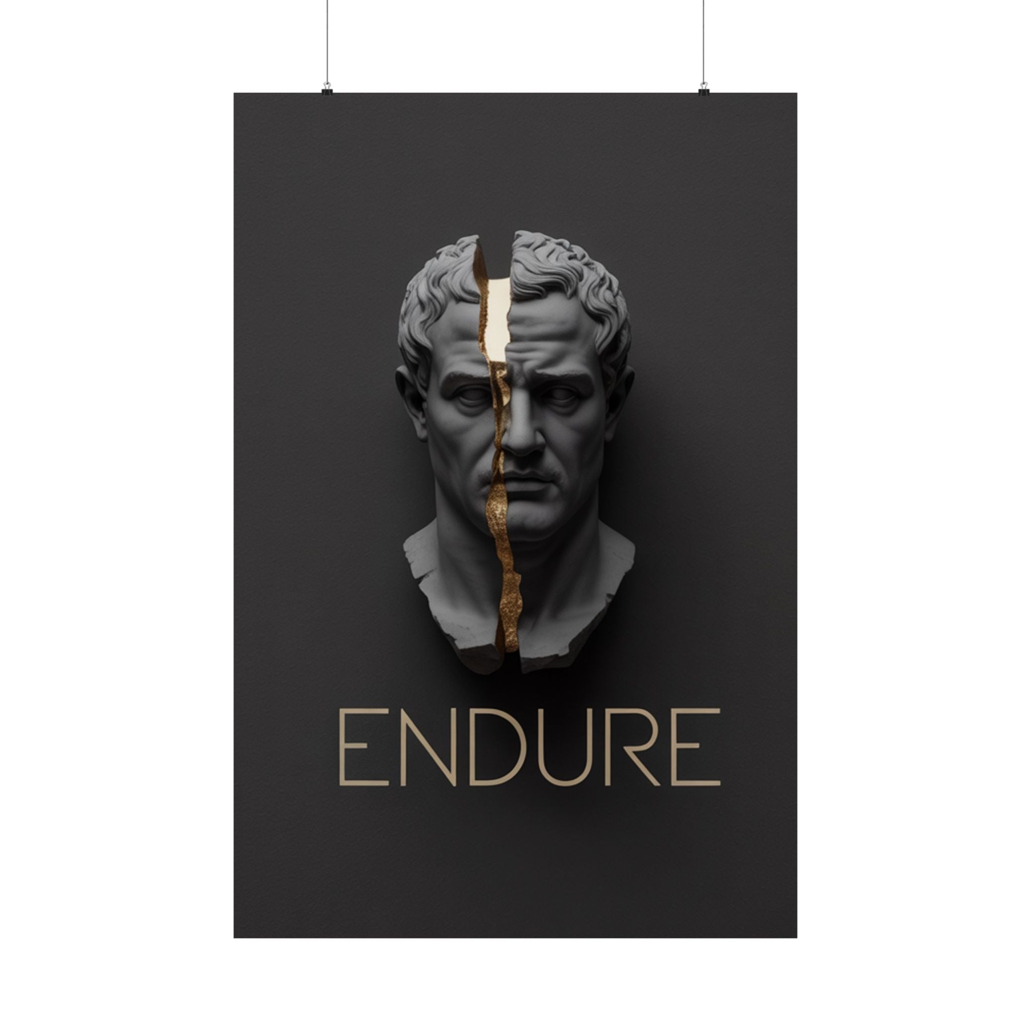 Gilded Stoic Endurance