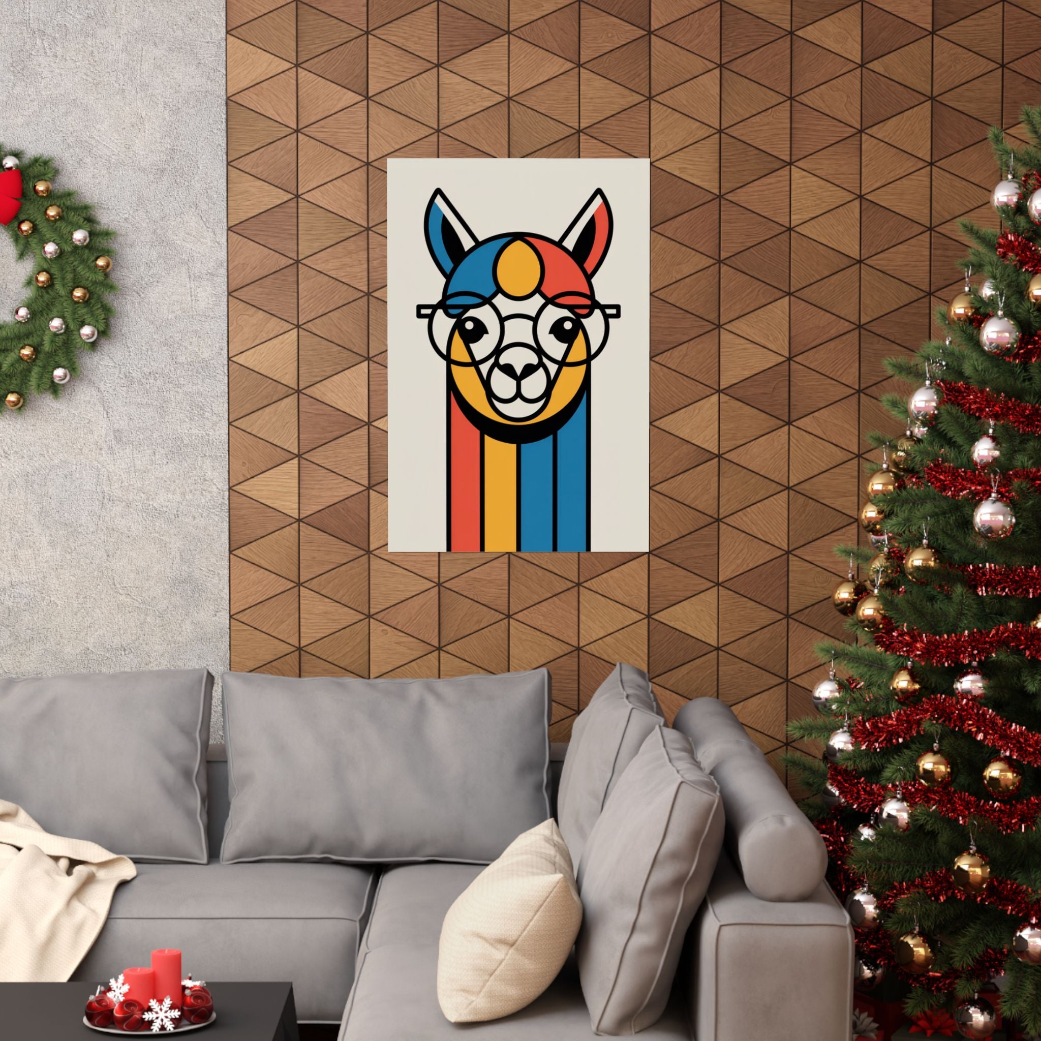 Chromatic Alpaca Gaze