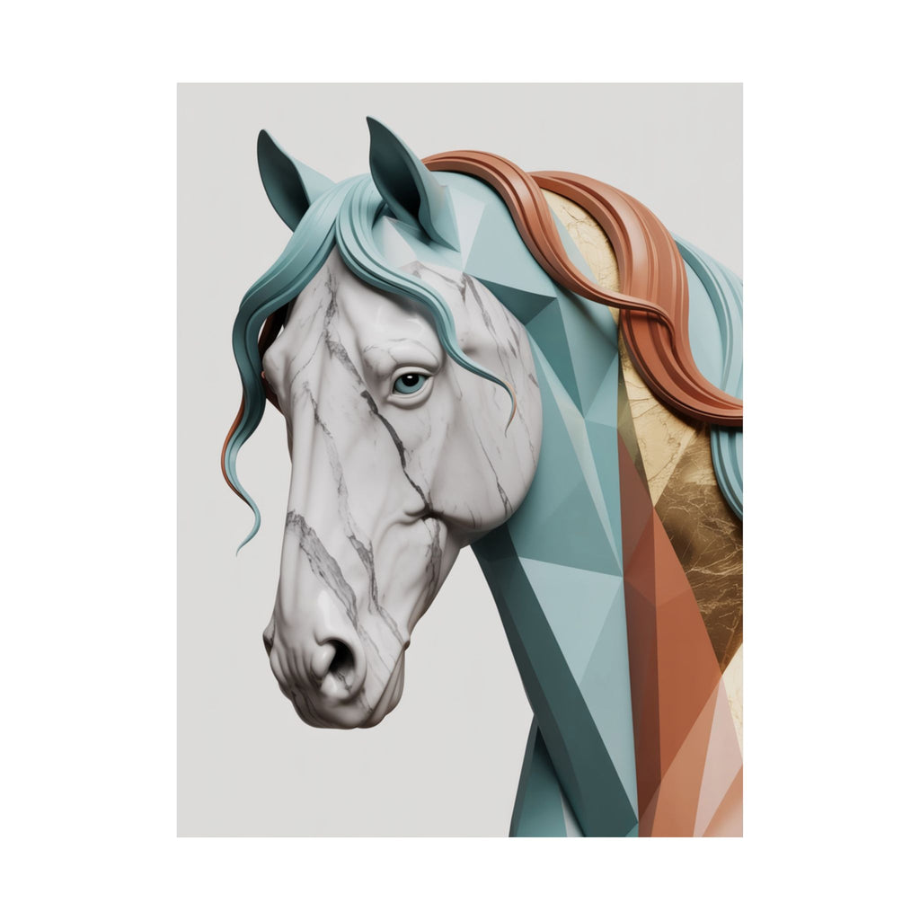 Prismatic Gilded Stallion