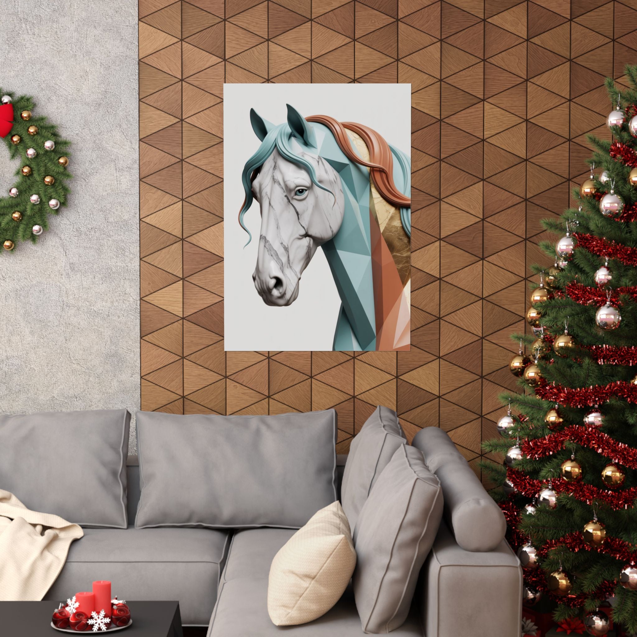 Prismatic Gilded Stallion