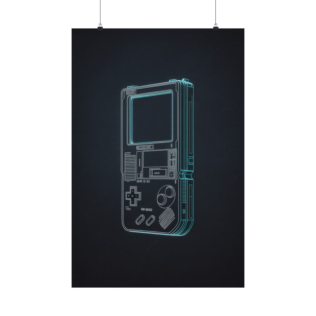 Neon Arcade Blue